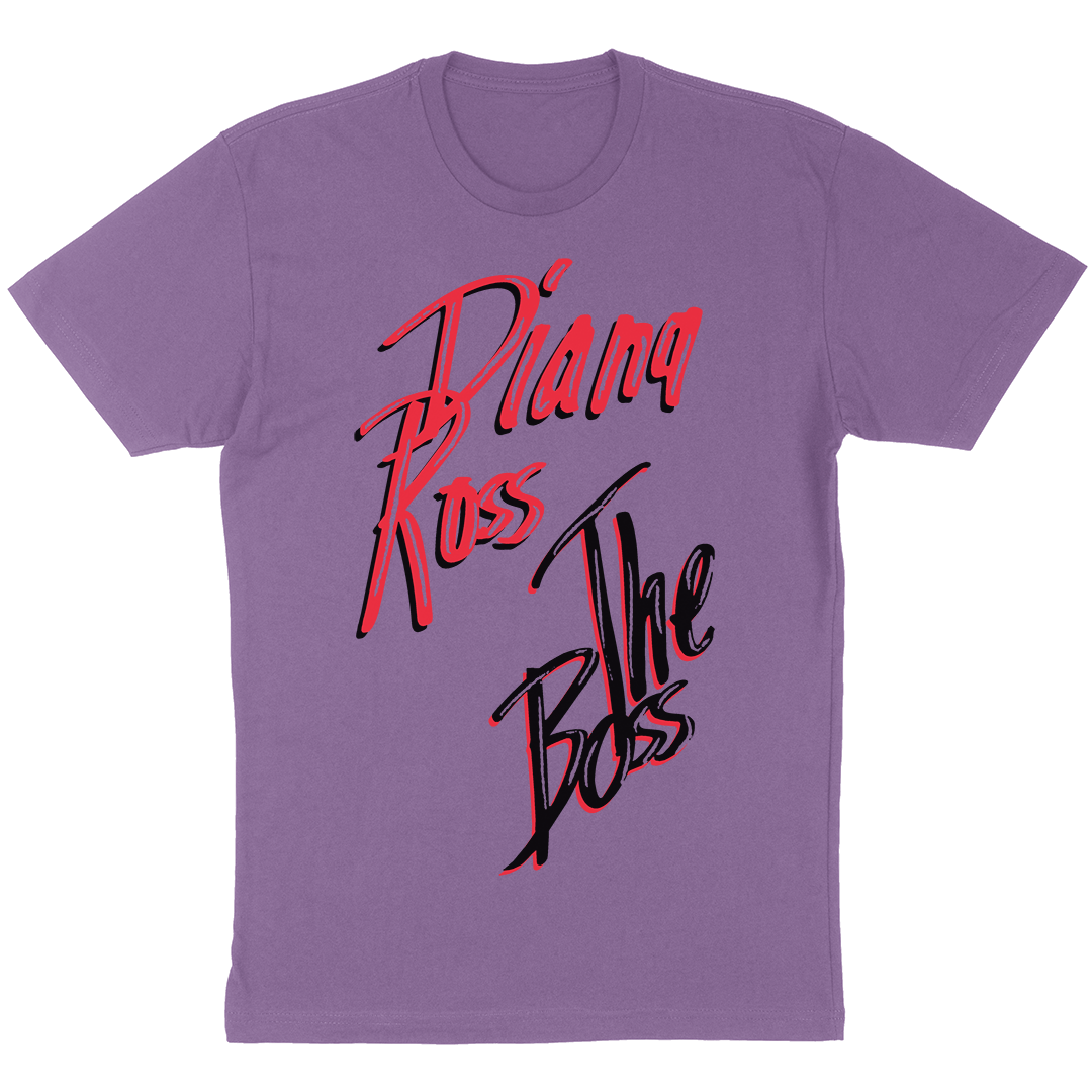 element Måned Bulk Diana Ross "The Boss" T-Shirt in Purple – Diana Ross Shop