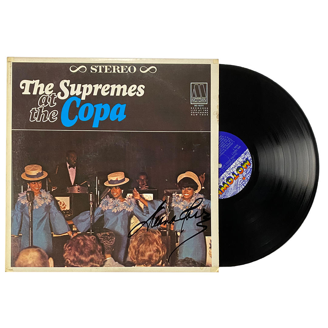 The Supremes AUTOGRAPHED LIMITED "At The Copa" Album Vinyl LP