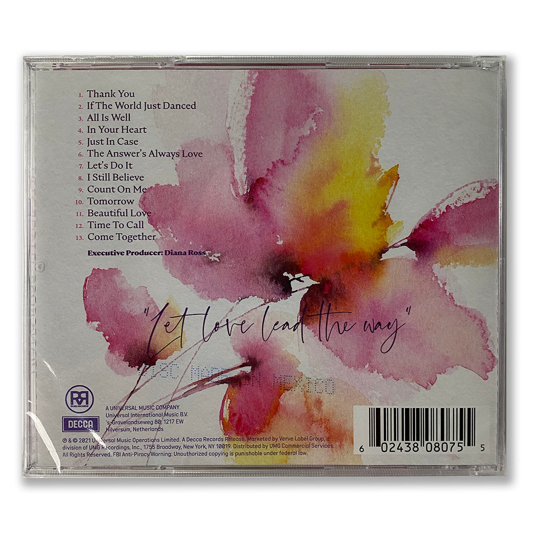 Diana Ross "Thank You" Album CD