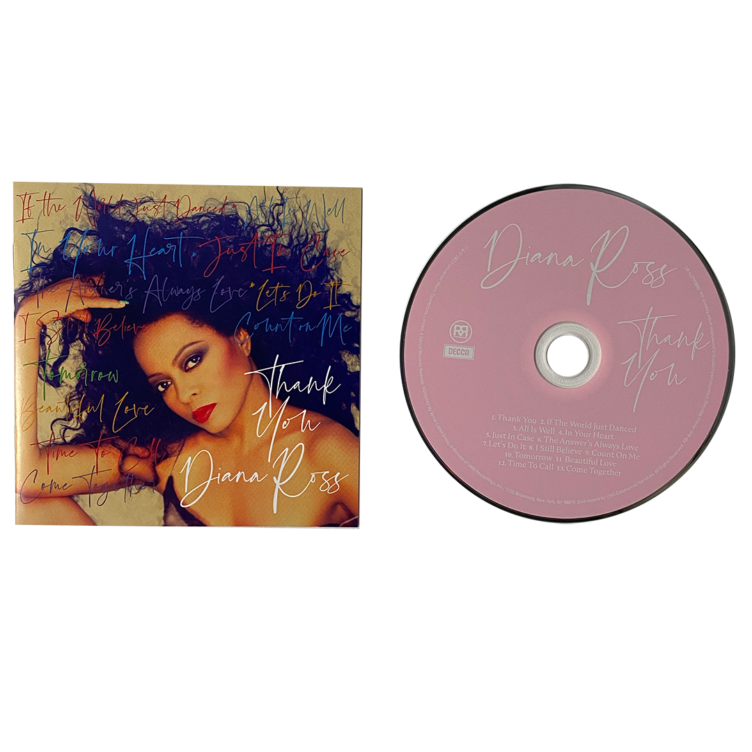 Diana Ross "Thank You" Album CD