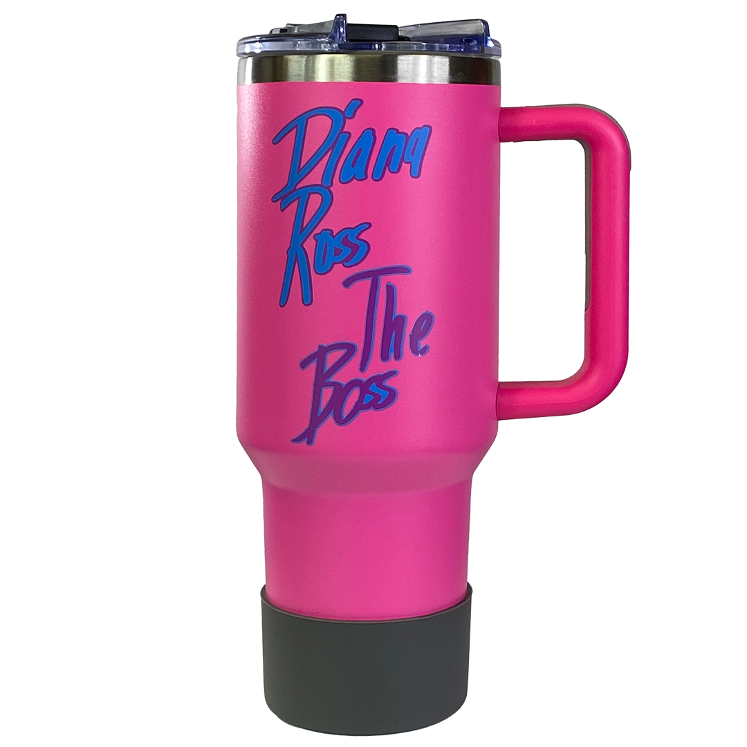 "The Boss" Insulated Tumbler In Pink