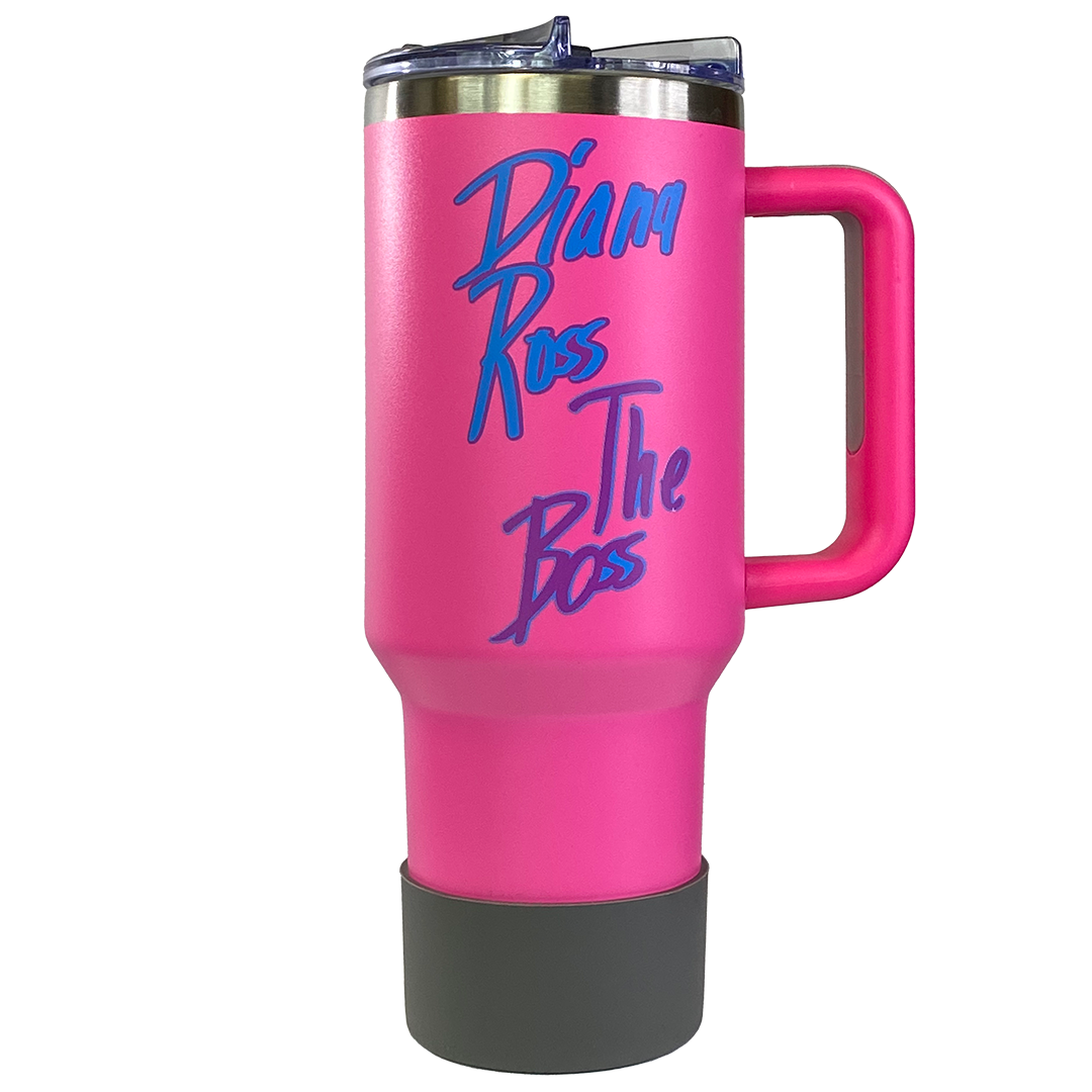 "The Boss" Insulated Tumbler In Pink