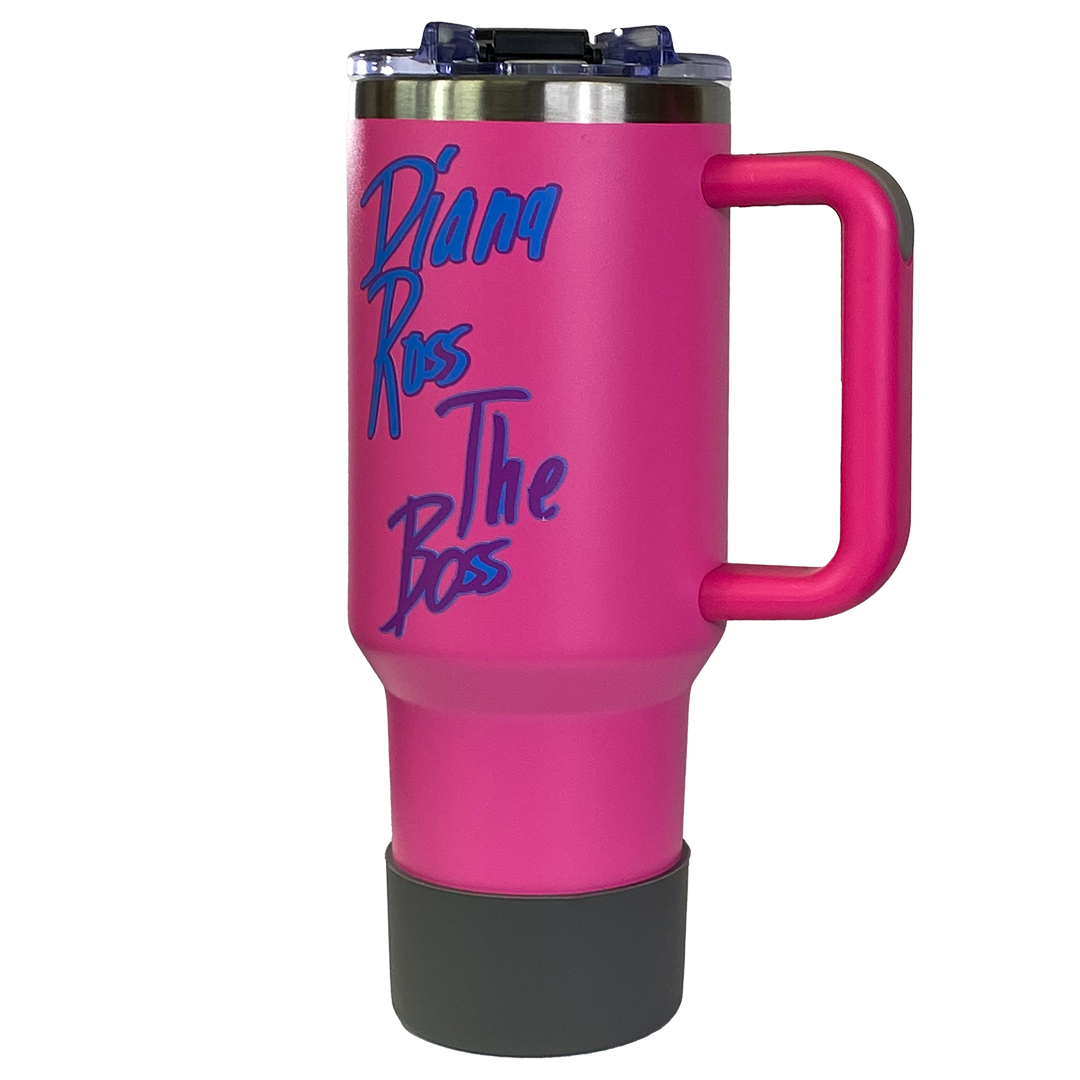 "The Boss" Insulated Tumbler In Pink