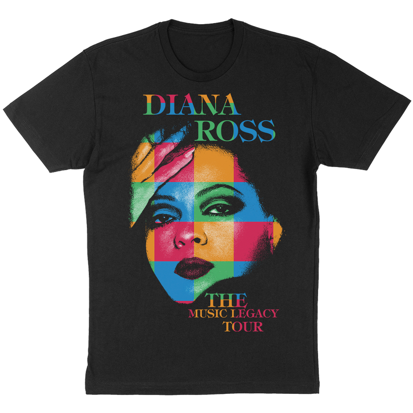 Diana Ross "Legacy Squares" TShirt Diana Ross Shop