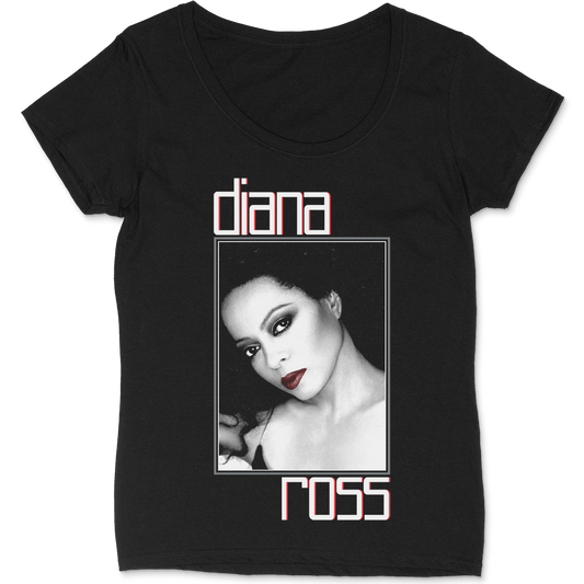 Diana Ross "Lips" Women's Scoop Neck T-Shirt