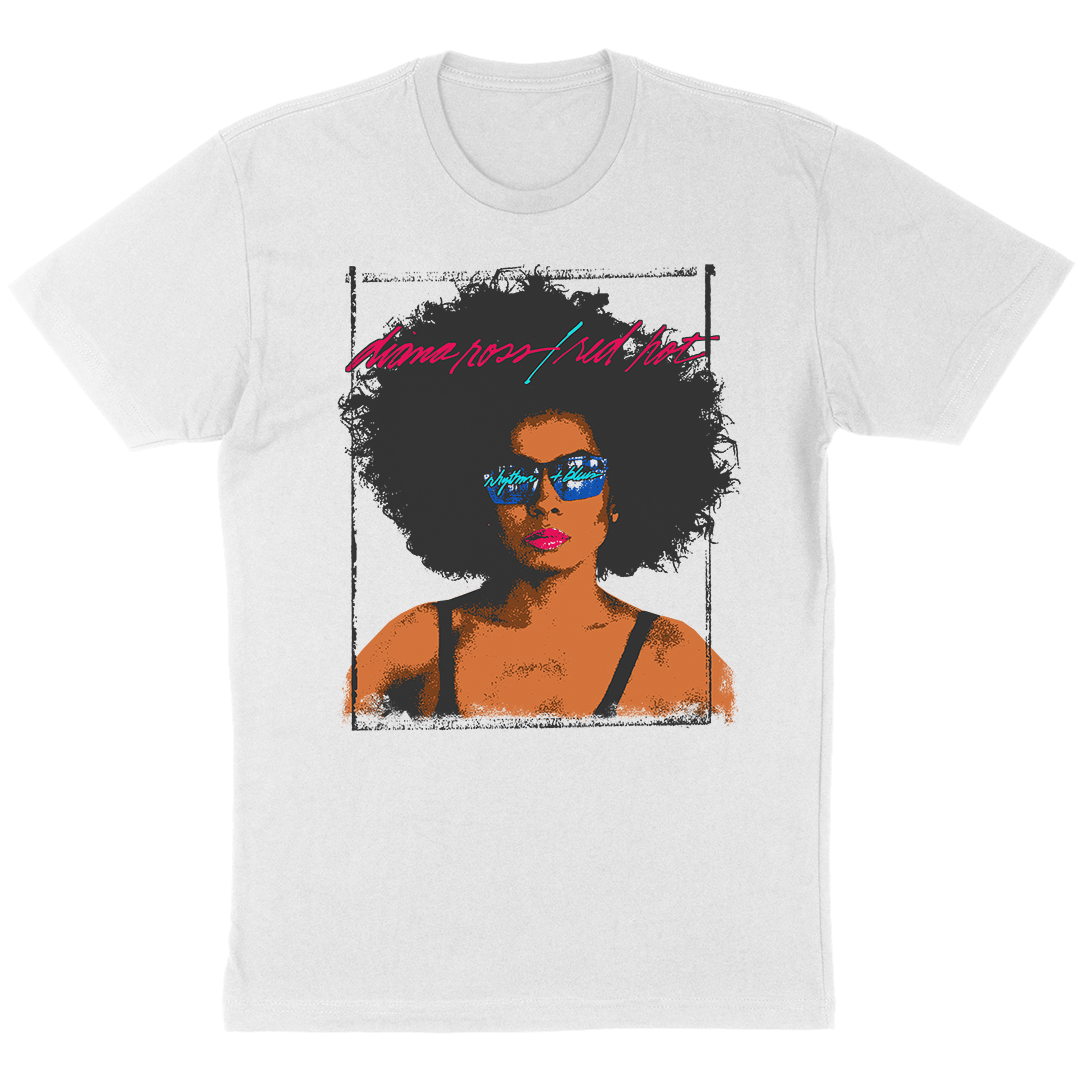 Diana Ross "Red Hot" T-Shirt in White