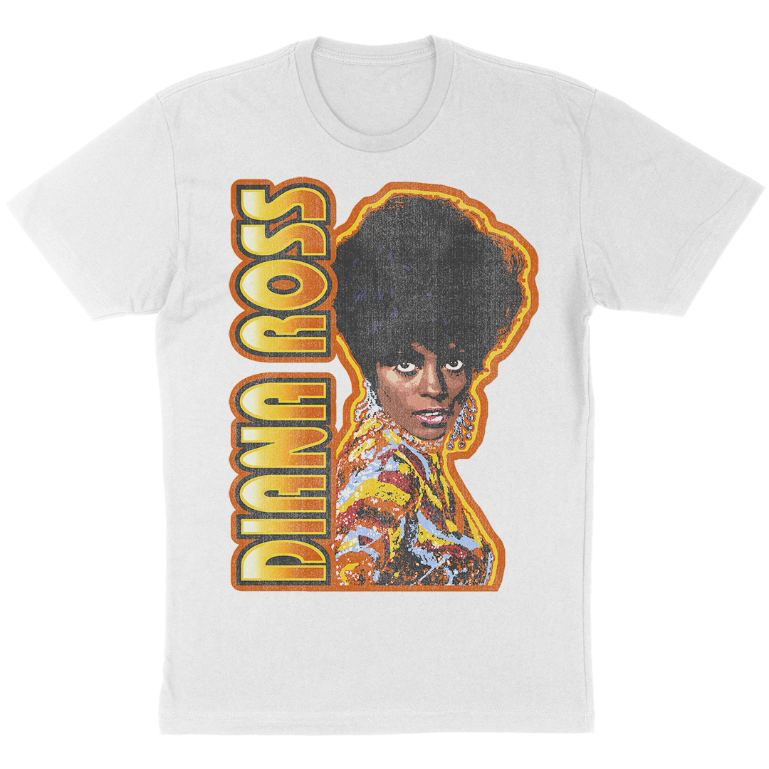 Diana Ross "The Seventies" T-Shirt in White