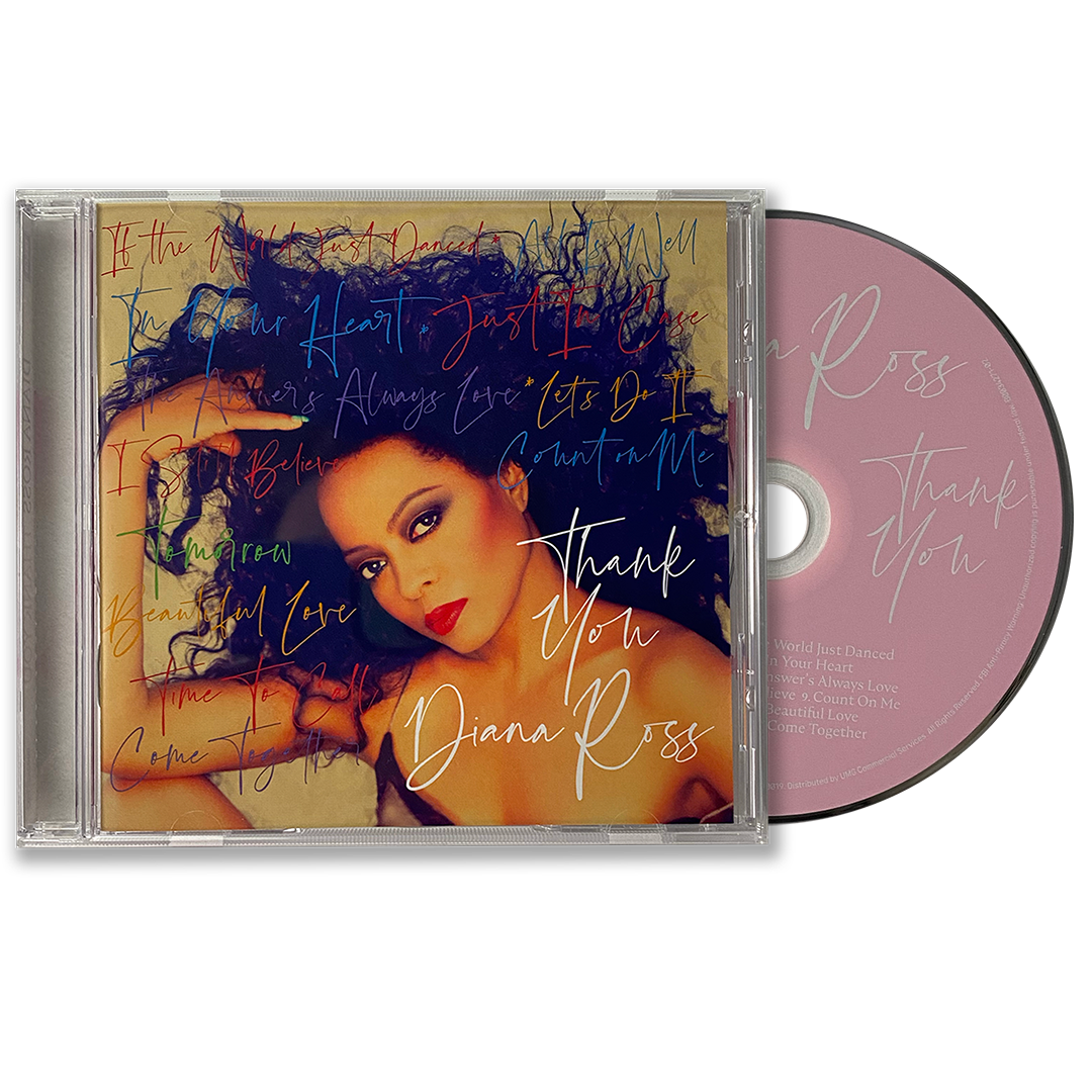 Diana Ross "Thank You" Album CD