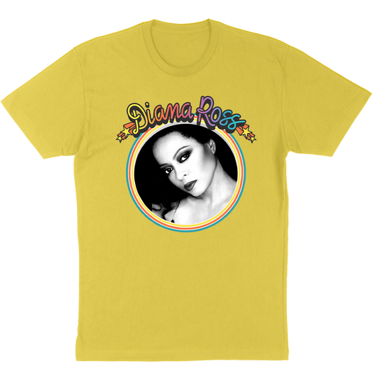 Diana Ross "Dynamite" T-Shirt in Yellow