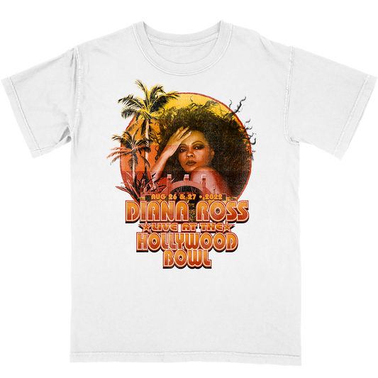 Diana Ross "Palms" HOLLYWOOD Bowl Event T-Shirt