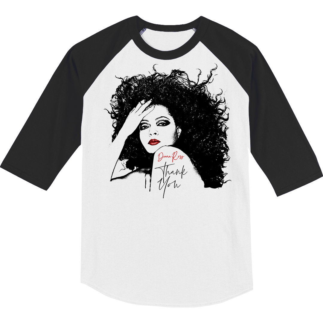 Diana Ross "Lipstick U.S. TOUR" Event Raglan T-Shirt