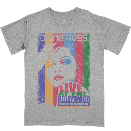 Diana Ross "Stripes" HOLLYWOOD Bowl Event T-Shirt