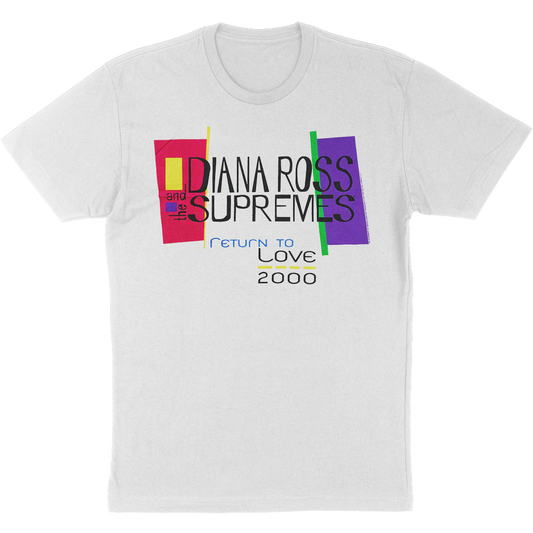 Diana Ross And The Supremes "Return To Love" LIMITED T-Shirt in White