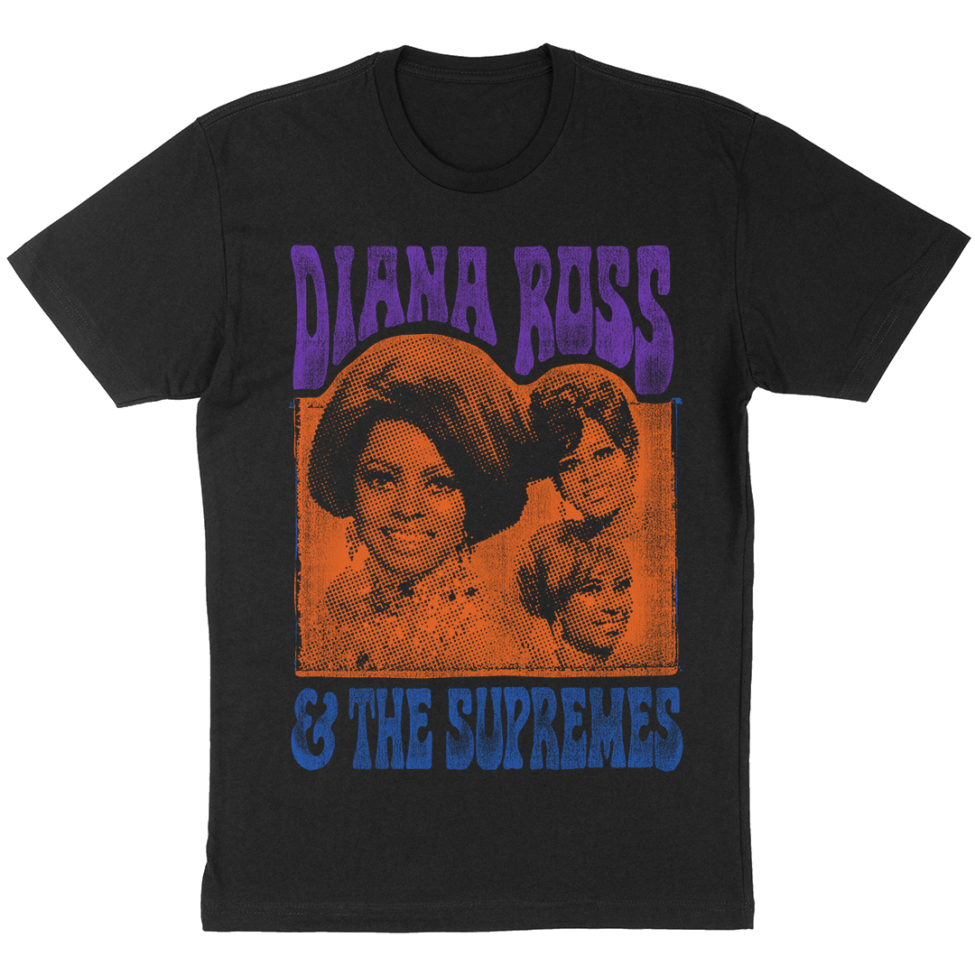 Diana Ross And The Supremes "Halftone Heads" T-Shirt – Diana Ross Shop