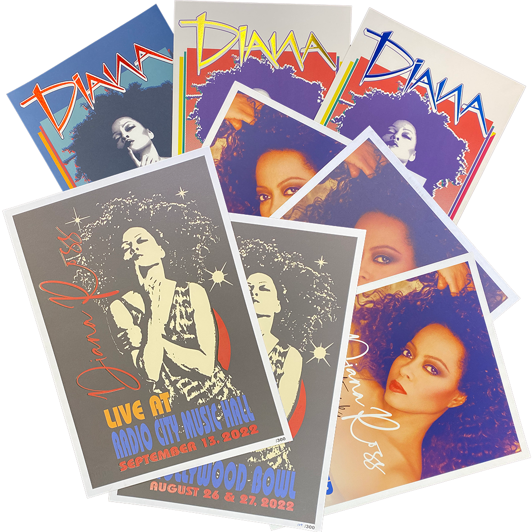 Diana Ross Mystery Poster Bundle