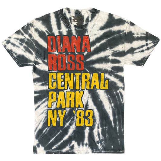 Diana Ross "Central Park 83" T-Shirt in Tie Dye