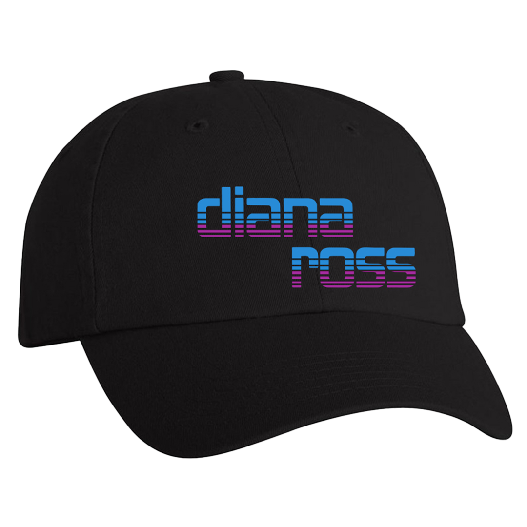 Diana Ross "Stacked Logo" Embroidered Hat