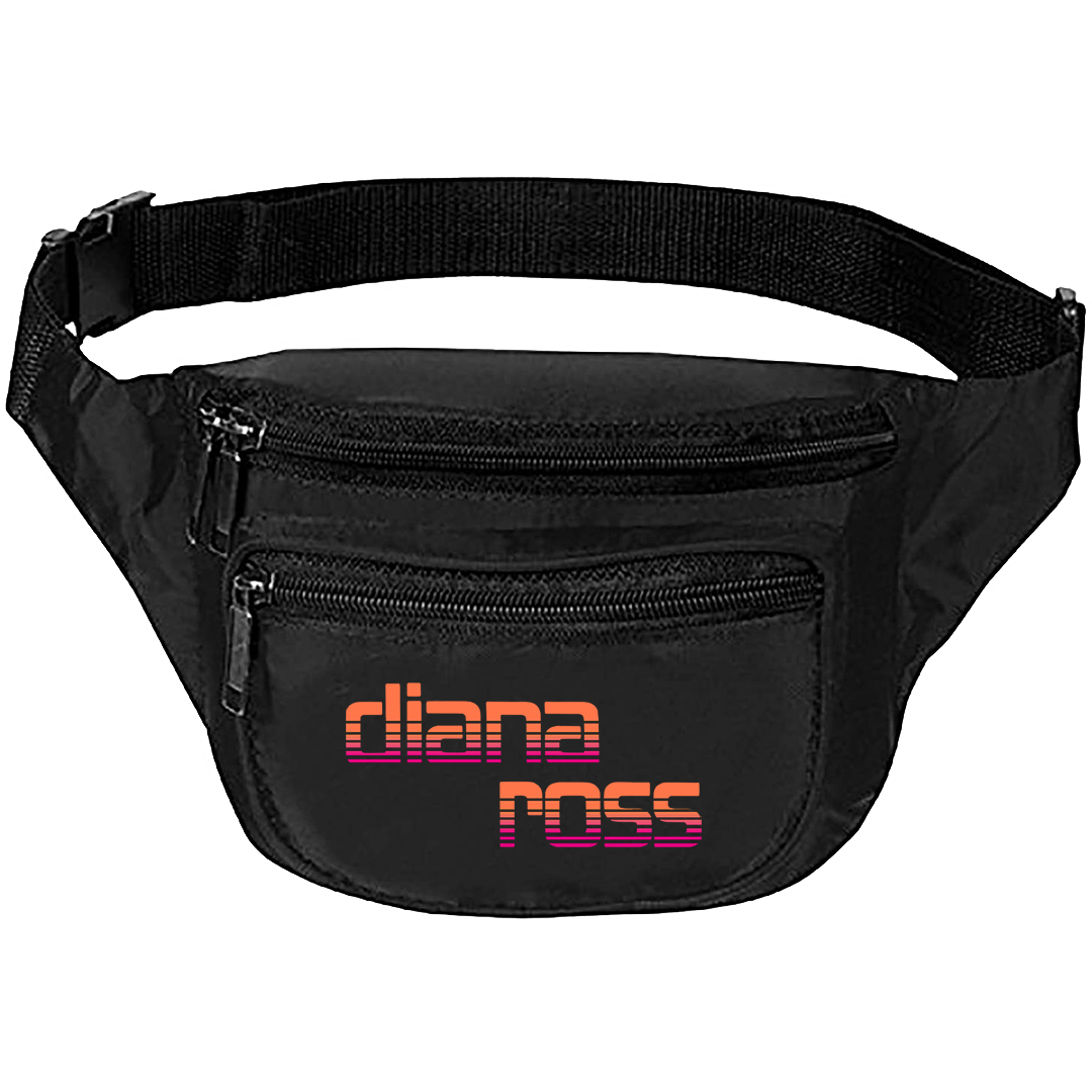 Diana Ross "Stacked Logo" Fanny Pack