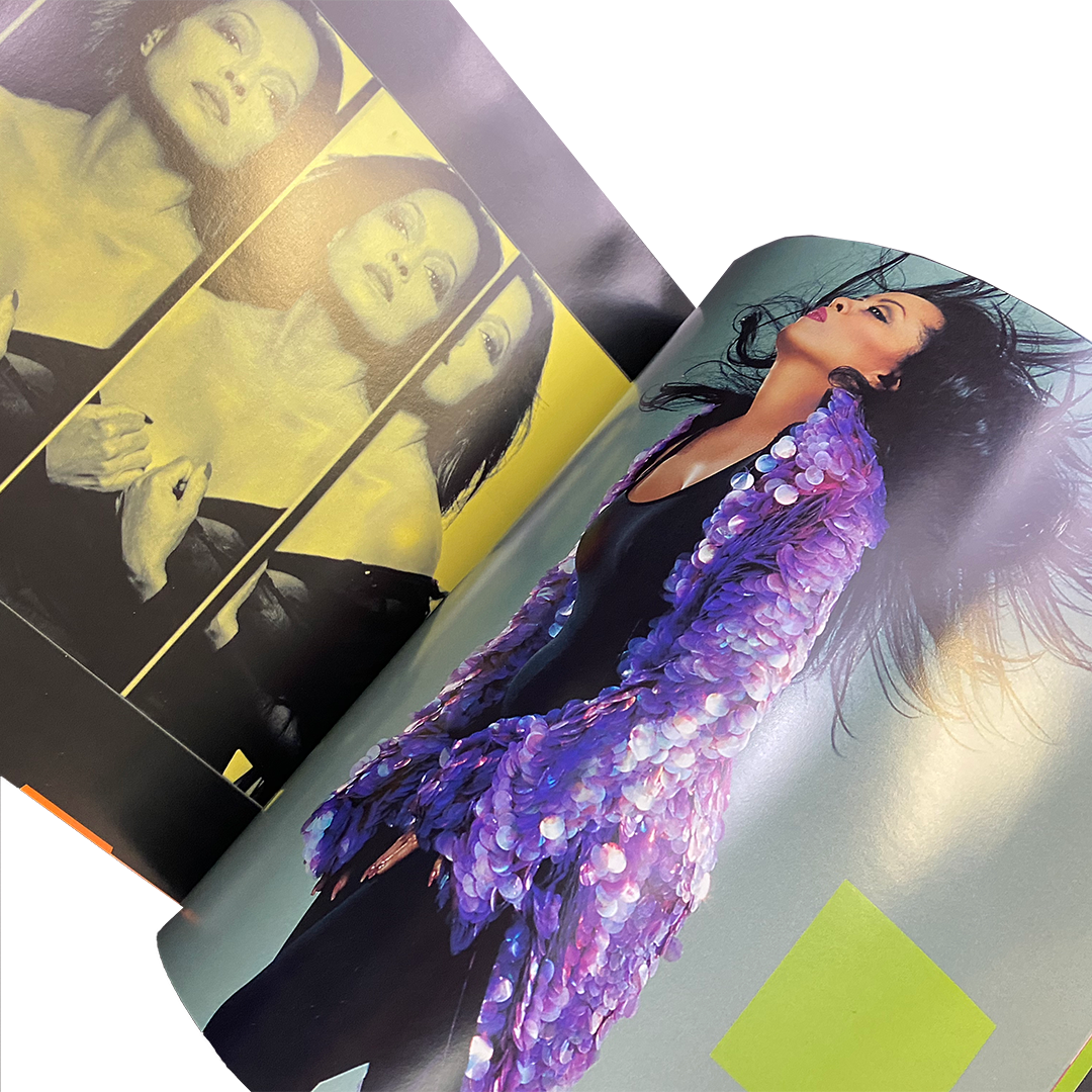 Diana Ross And The Supremes "Return To Love" Souvenir Photo Book