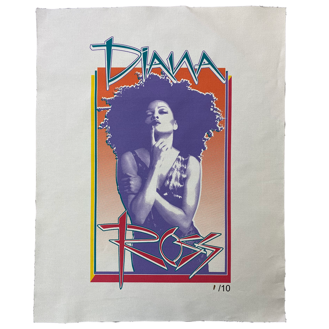 Diana Ross "Cover Page" Limited Edition Canvas Print