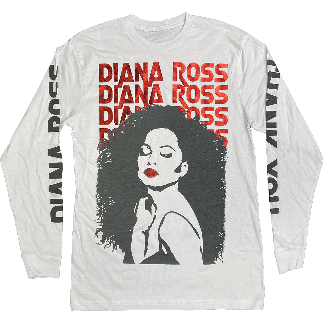 Diana Ross "In Repose" Long Sleeve T-Shirt