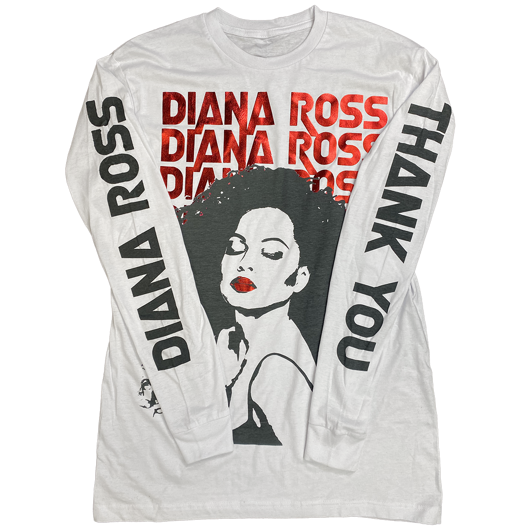 Diana Ross "In Repose" Long Sleeve T-Shirt