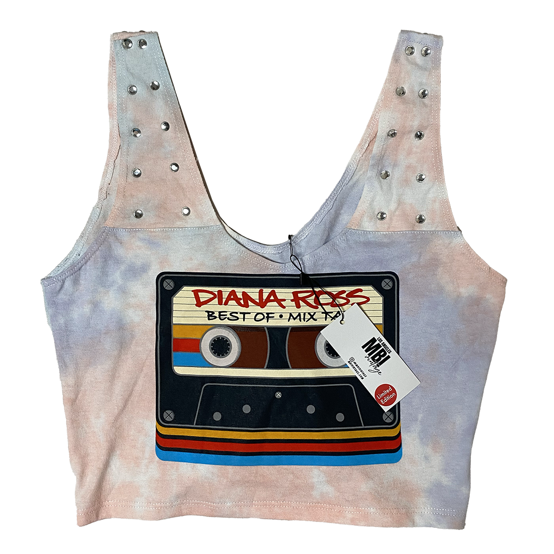 DIANA ROSS TANK RHINESTONE STRAP