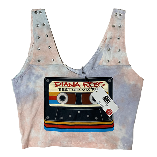 DIANA ROSS TANK RHINESTONE STRAP