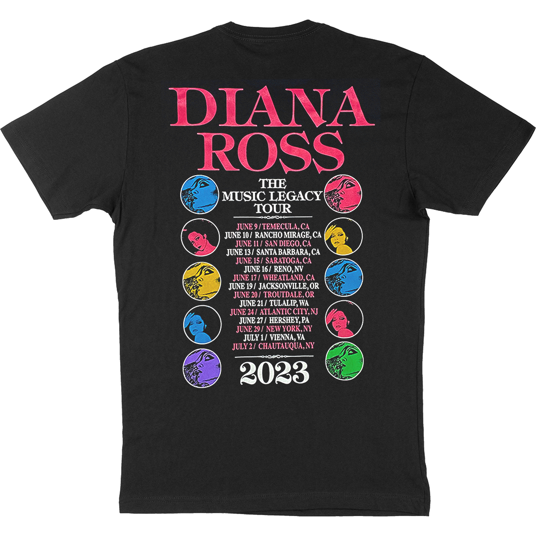 Diana Ross Legacy Tour 2023 T-Shirt
