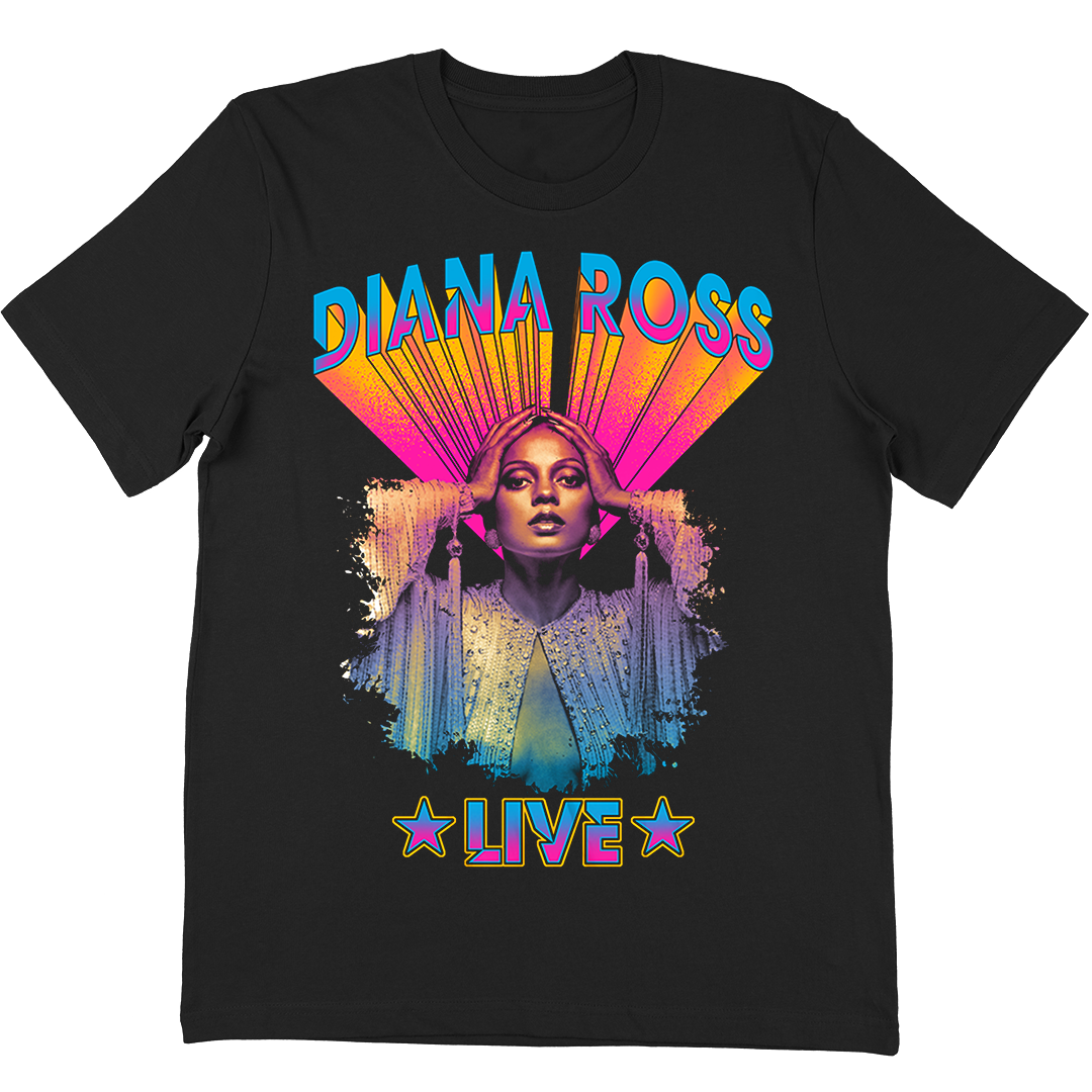 Diana Ross "Live At The Hollywood Bowl" T-Shirt
