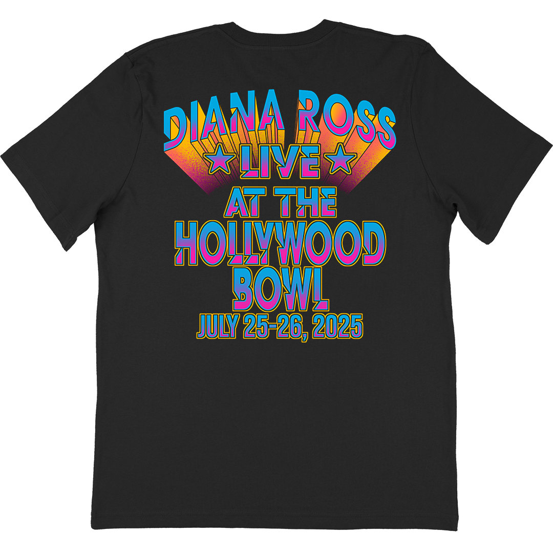 Diana Ross "Live At The Hollywood Bowl" T-Shirt