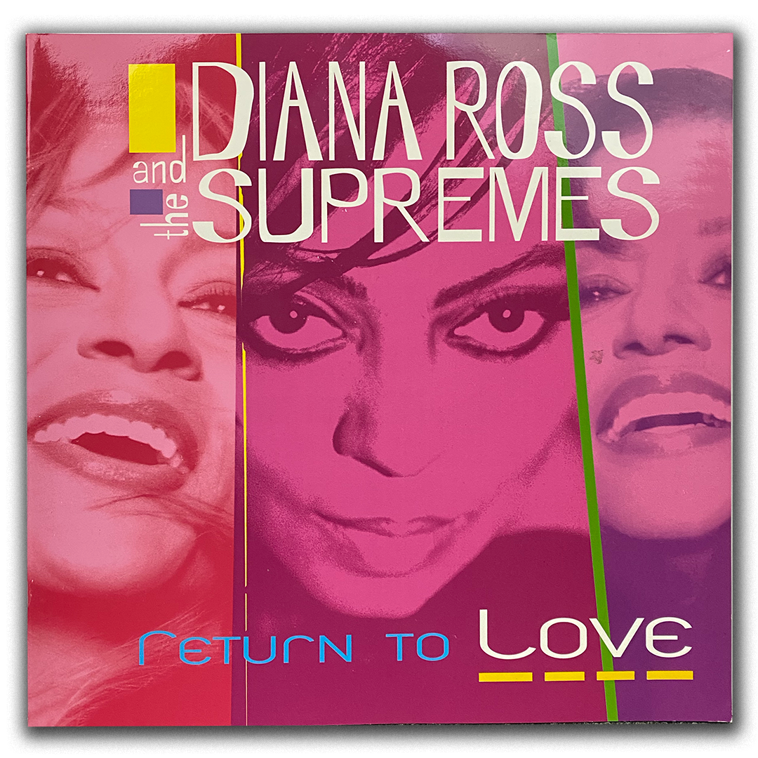 Diana Ross And The Supremes "Return To Love" Souvenir Photo Book