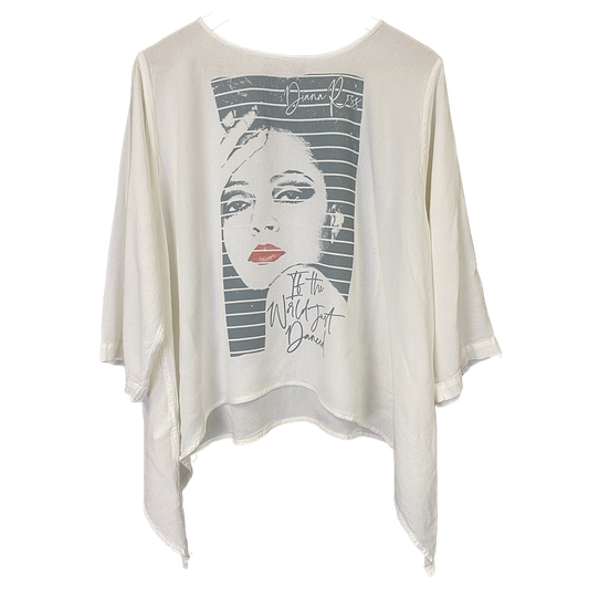 Diana Ross "World Just Danced" Moroccan Blouse