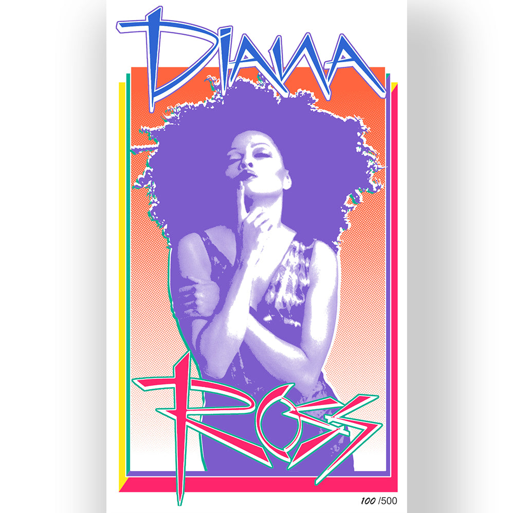Diana Ross "Cover Page" Limited Edition Poster