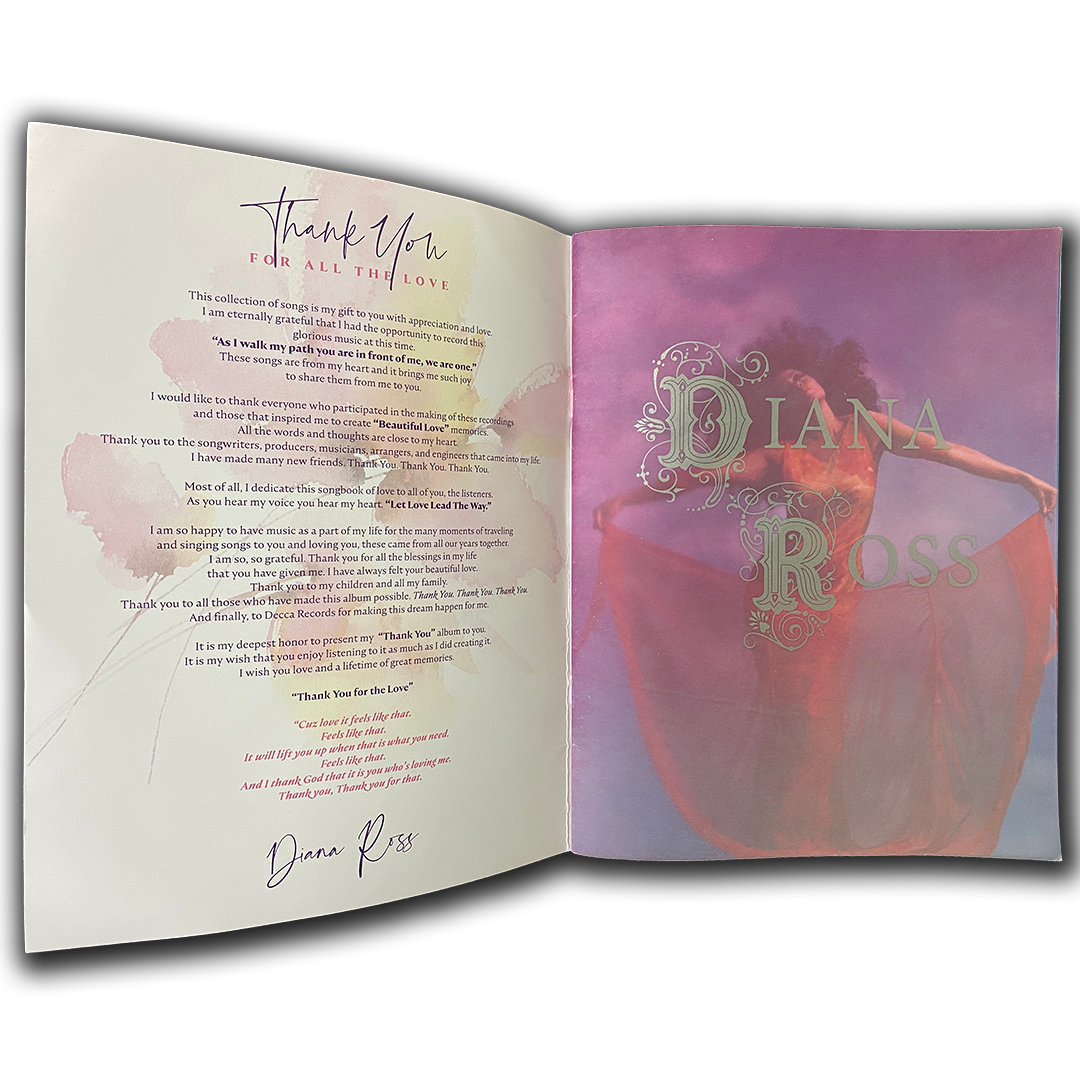 Diana Ross "Thank You Tour" Souvenir Photo Book